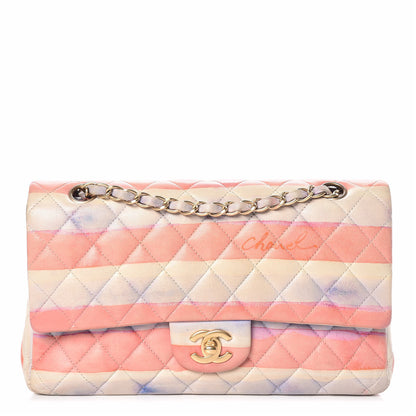 Chanel Lambskin Quilted Medium Double Flap Multicolor 1 of 23