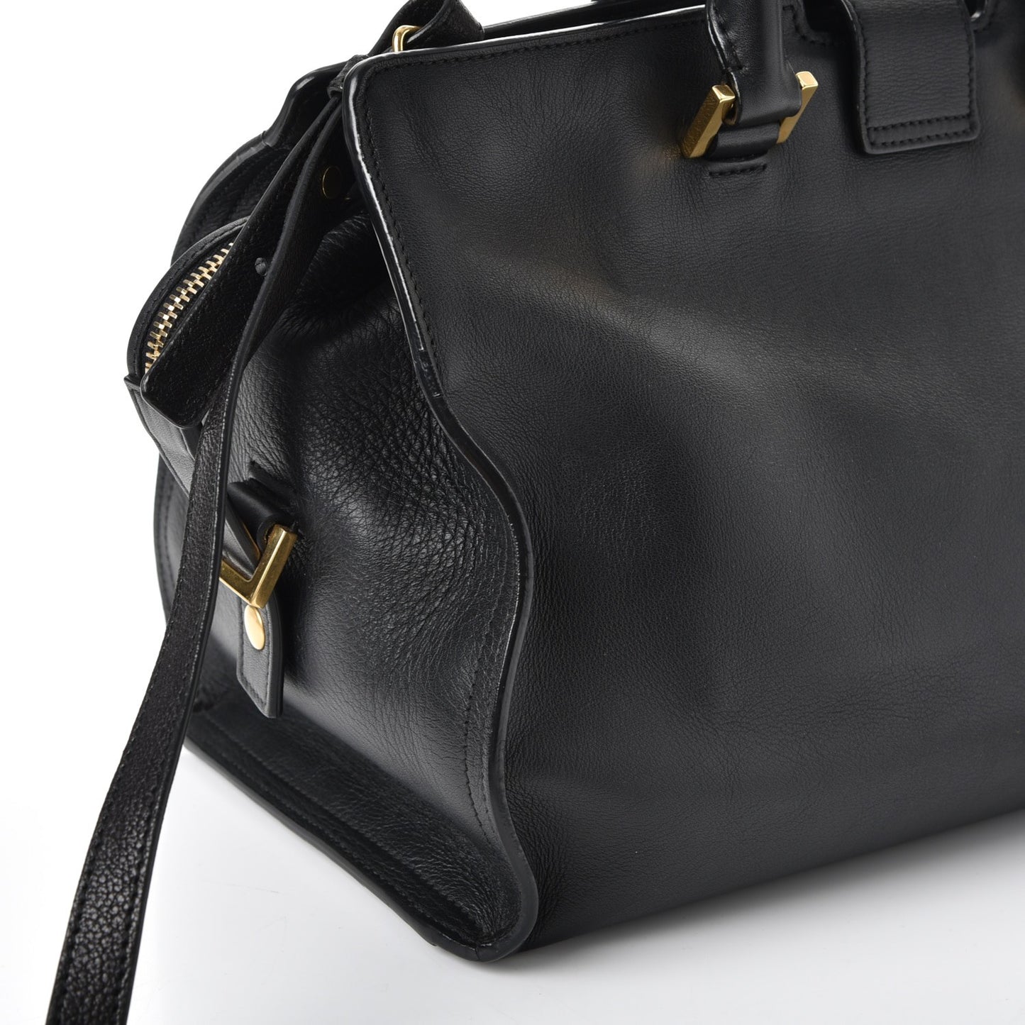 Calfskin Small Classic Y Cabas Black