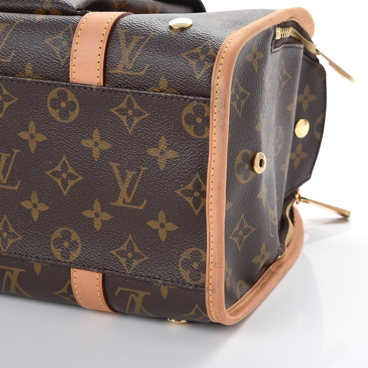 Monogram Baxter PM Dog Pet Carrier