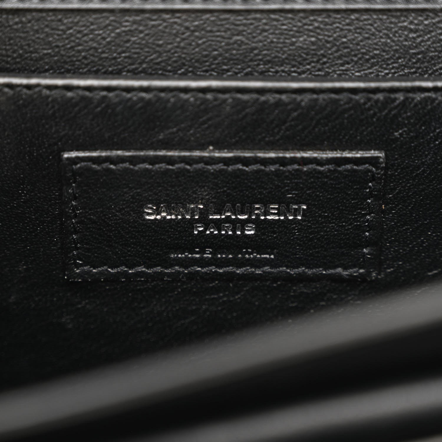 Saint Laurent Calfskin Metropolis Chain Shoulder Bag Black 6 of 12