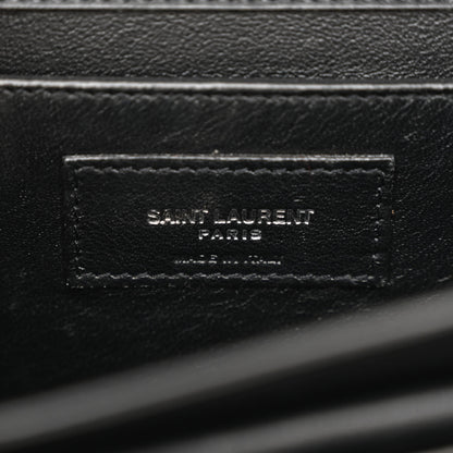 Saint Laurent Calfskin Metropolis Chain Shoulder Bag Black 6 of 12
