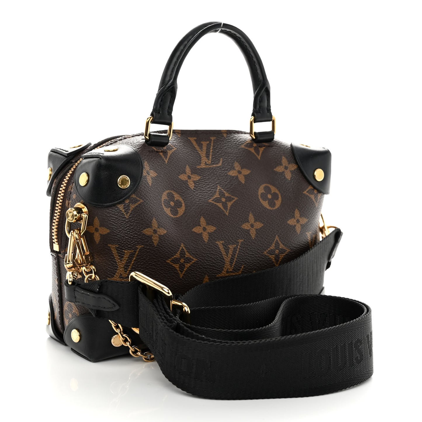 Monogram Petite Malle Souple Black