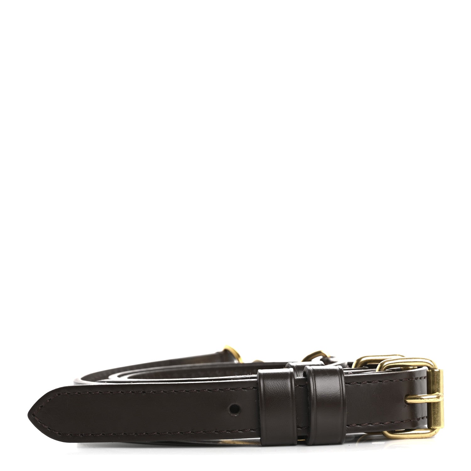 Louis Vuitton Calfskin Adjustable Speedy Bandouliere Shoulder Strap Brown 2 of 6