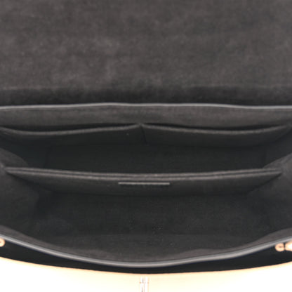 Louis Vuitton Soft Calfskin My Lockme Top Handle Vanille Black 5 of 11