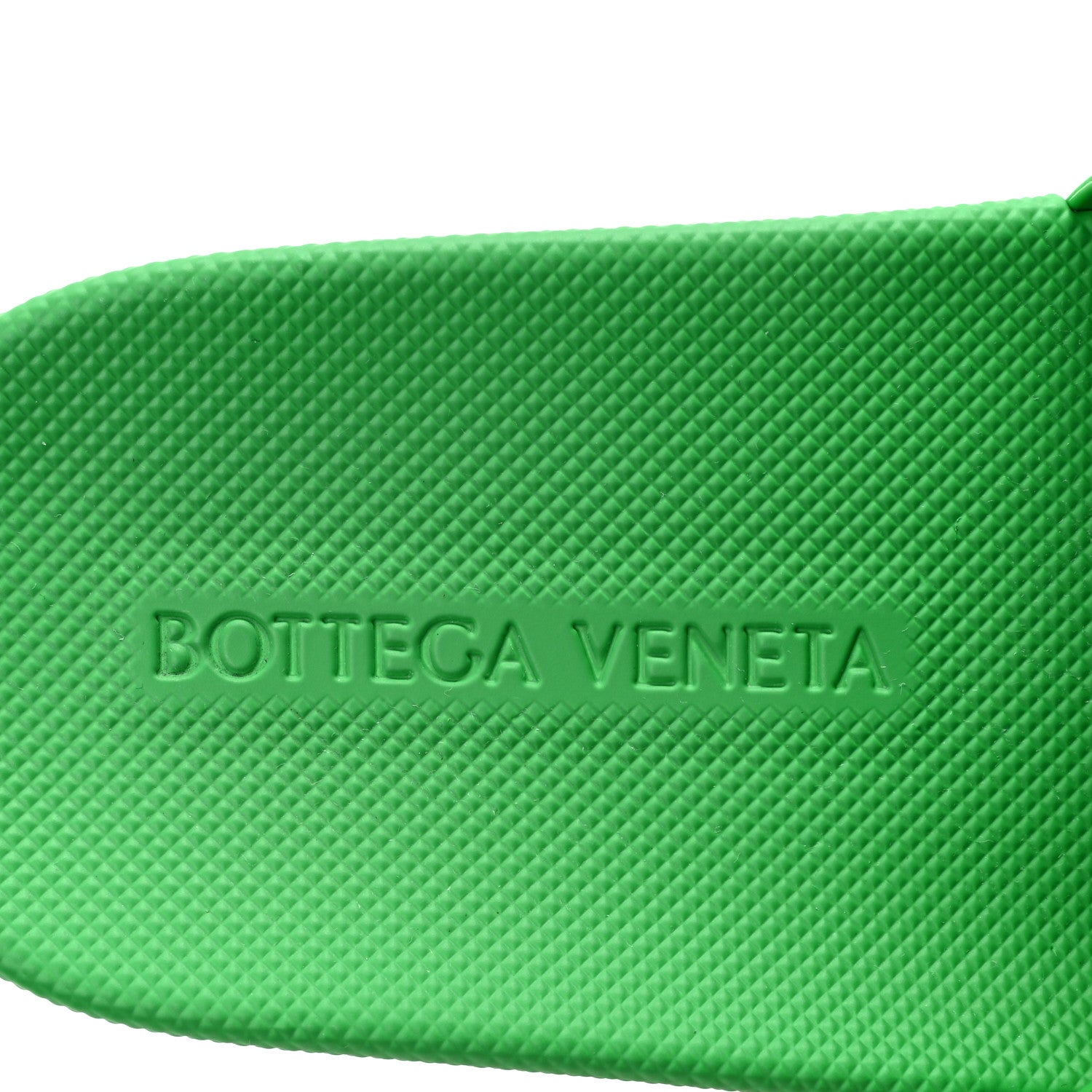 Bottega Veneta Rubber The Slider Sandals 36 Grass 7 of 8