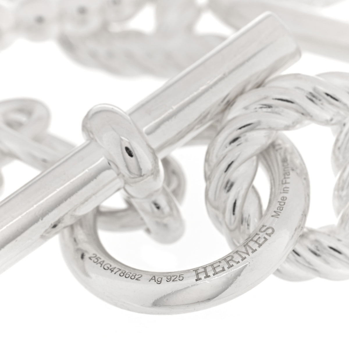 Sterling Silver GM Chaine d'Ancre Alea II Bracelet