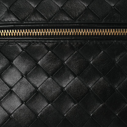Bottega Veneta Calfskin Intrecciato Bang Bang Vanity Case Black 8 of 13
