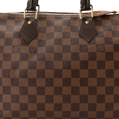 Louis Vuitton Damier Ebene Speedy 30 8 of 10