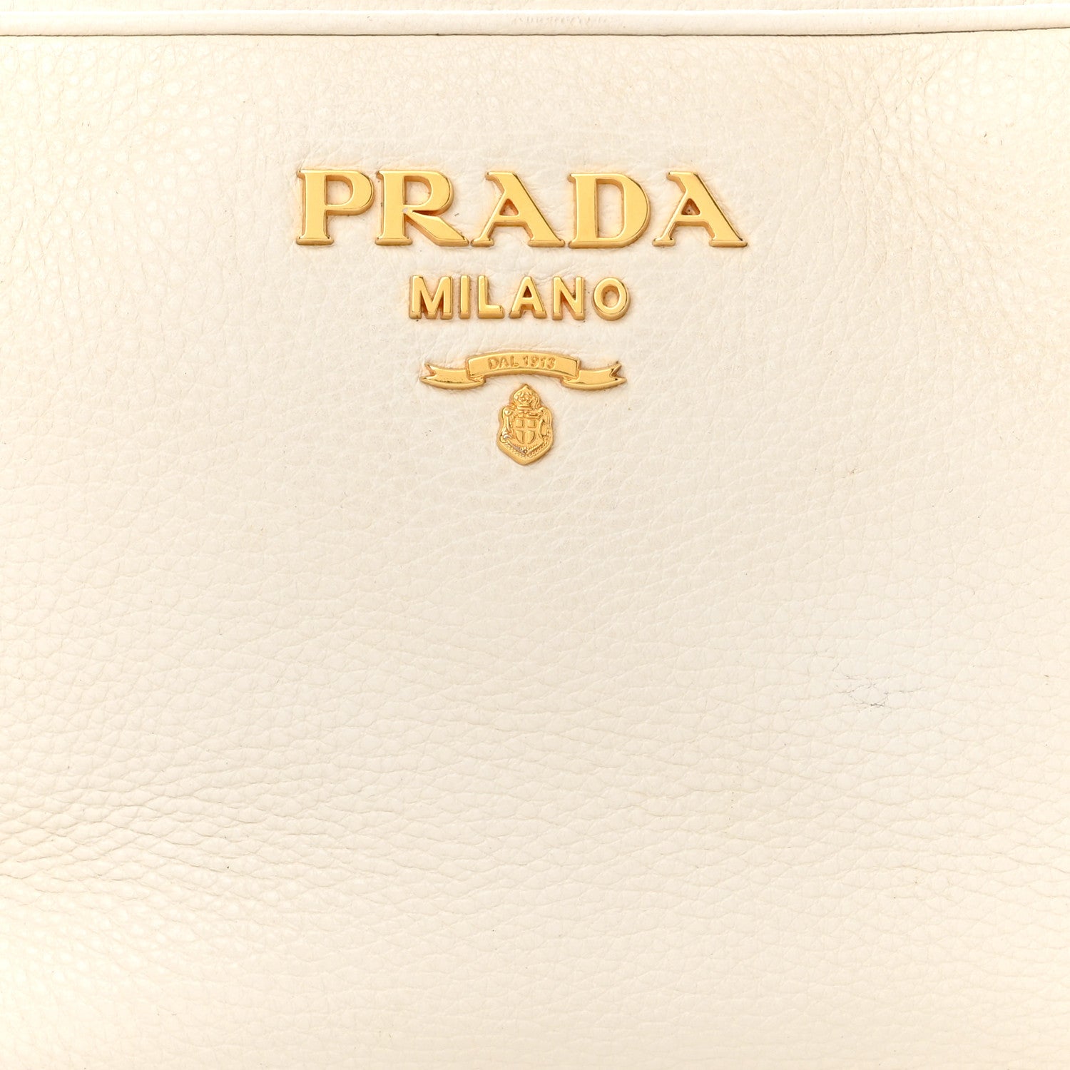 Prada Vitello Daino Medium Double Zip Shoulder Bag White 9 of 14