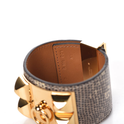 Hermes Lizard Collier De Chien CDC Bracelet S Ombre 5 of 6
