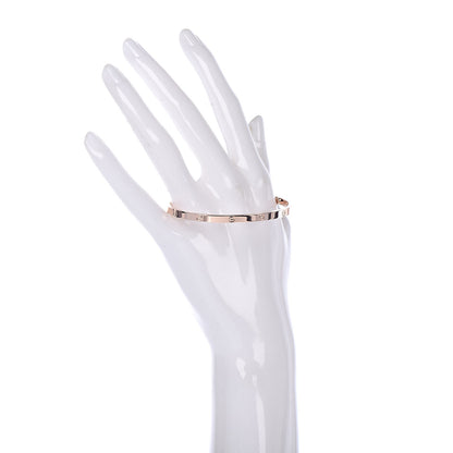 Cartier 18K Pink Gold Small LOVE Bracelet 18 2 of 6