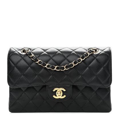 Chanel Caviar Quilted Small Double Flap Black 1 of 12
