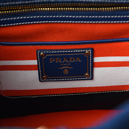 Prada Denim Shopping Tote 5 of 8