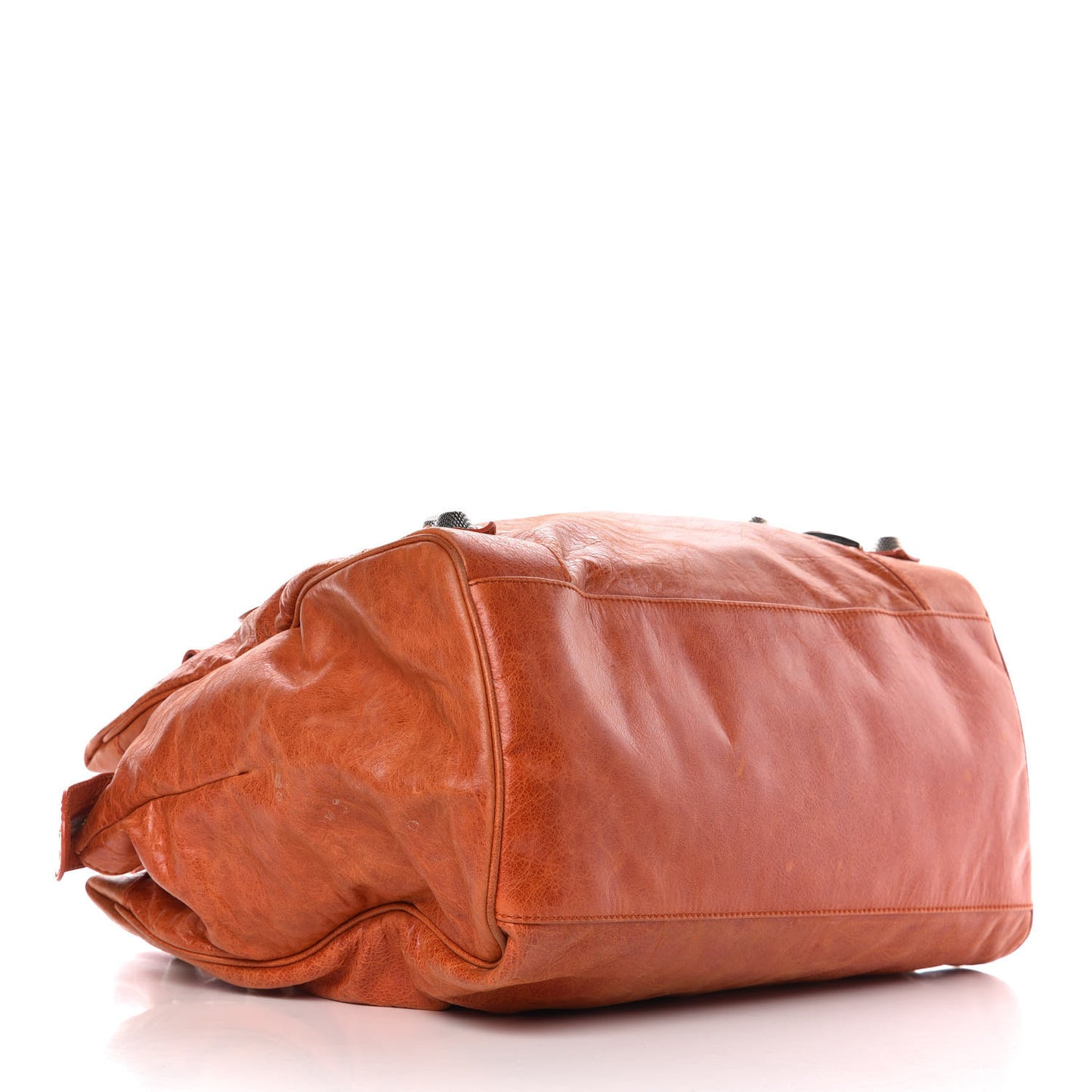 Agneau Giant 21 Silver Hardware Mid Day Mandarine