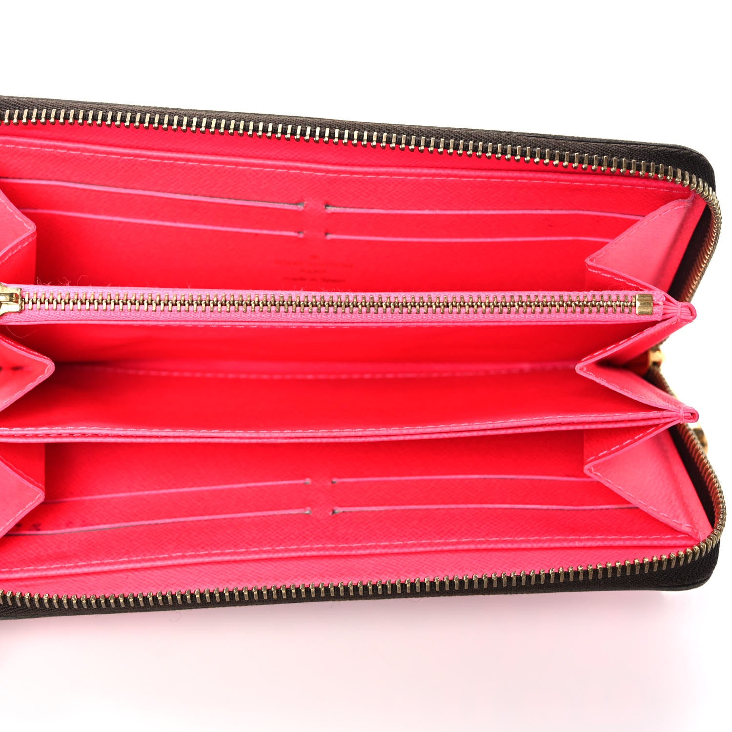 Louis Vuitton Monogram Graffiti Zippy Wallet Fuchsia 5 of 8
