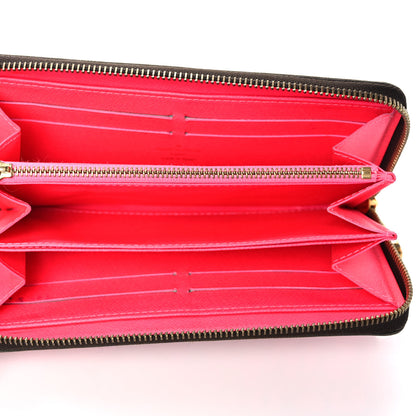 Louis Vuitton Monogram Graffiti Zippy Wallet Fuchsia 5 of 8