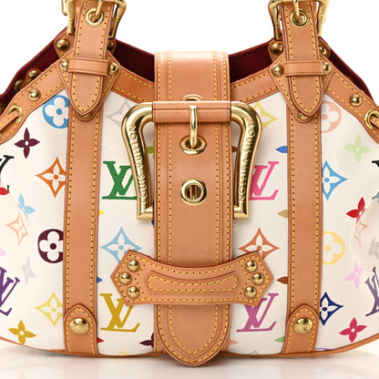 Louis Vuitton Monogram Multicolor Theda GM White 7 of 13