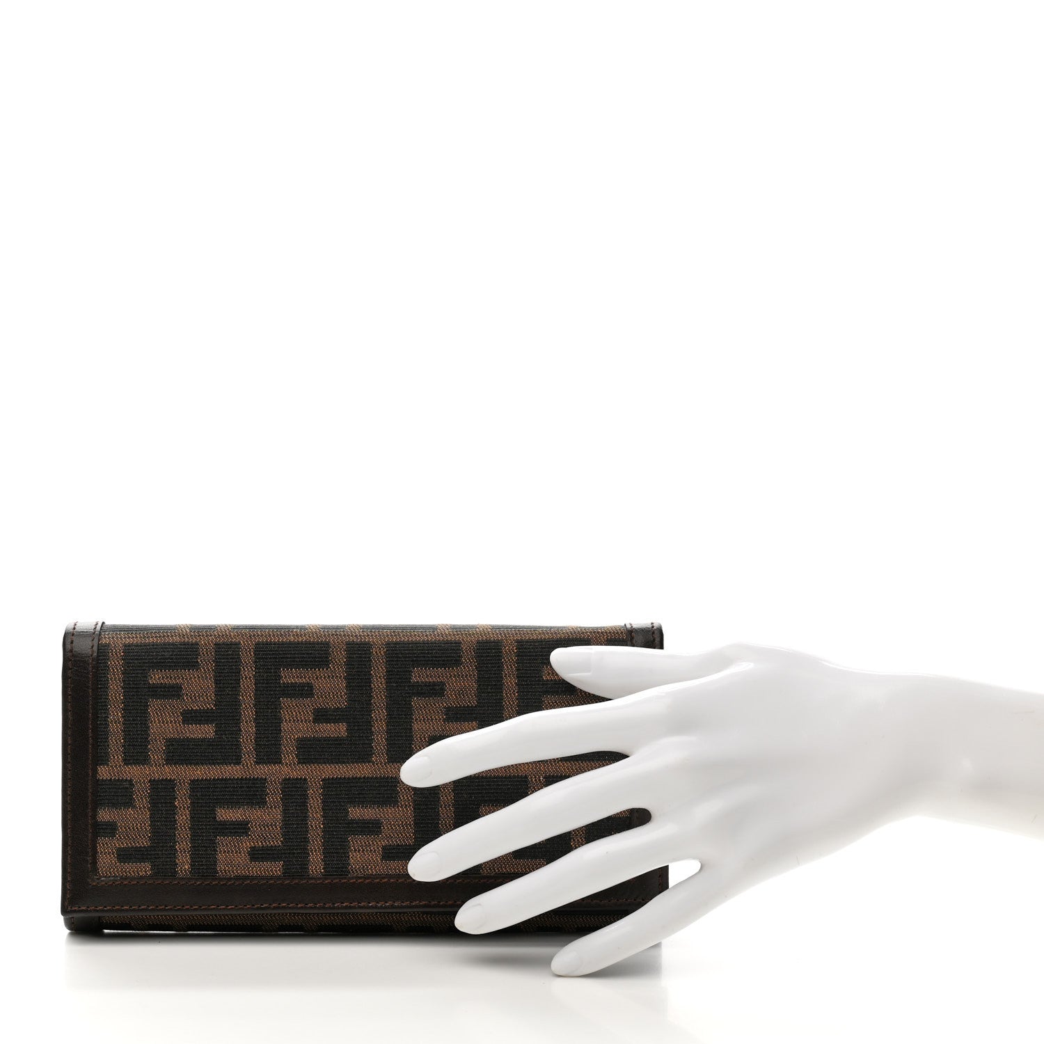 Fendi Zucca Continental Wallet Tobacco 5 of 18
