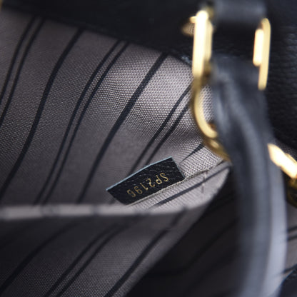 Louis Vuitton Empreinte Montaigne MM Black 12 of 13