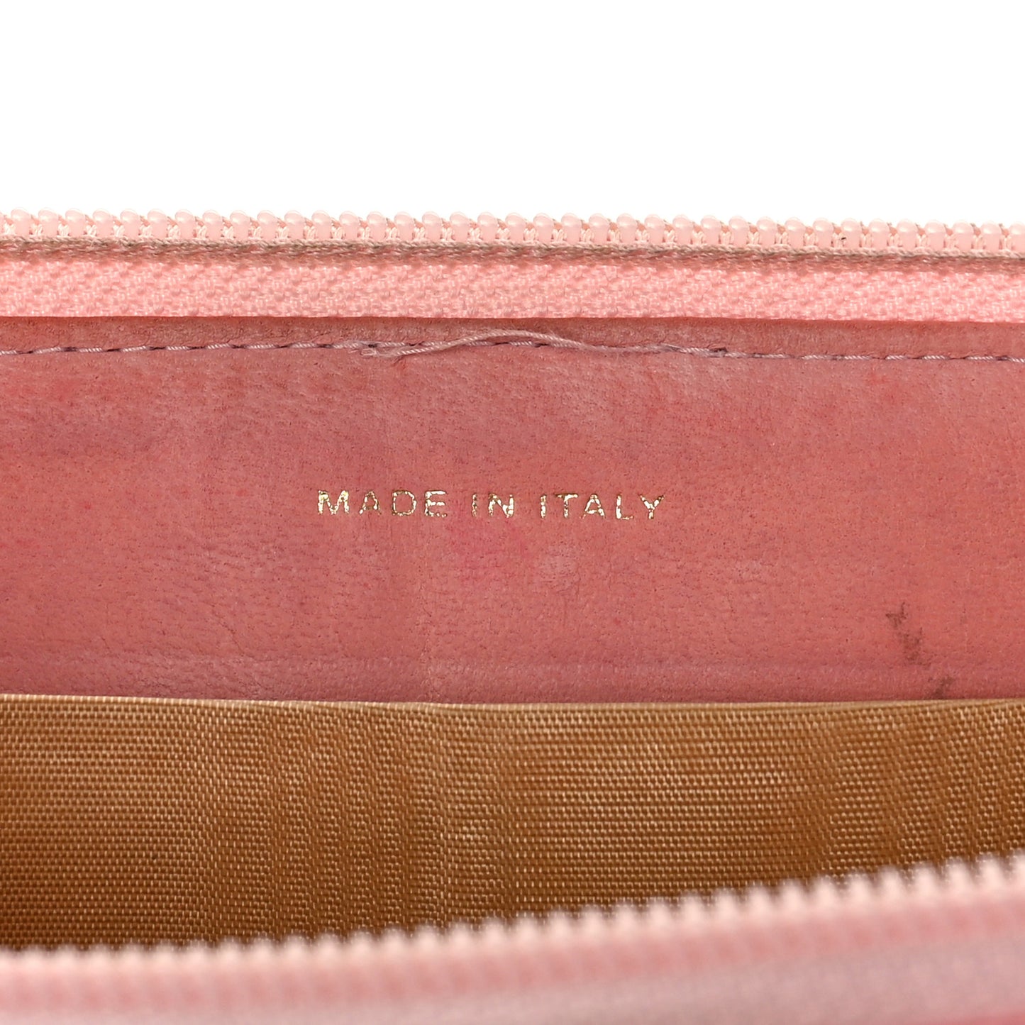 Caviar Large Timeless CC Zip Around Wallet Pink