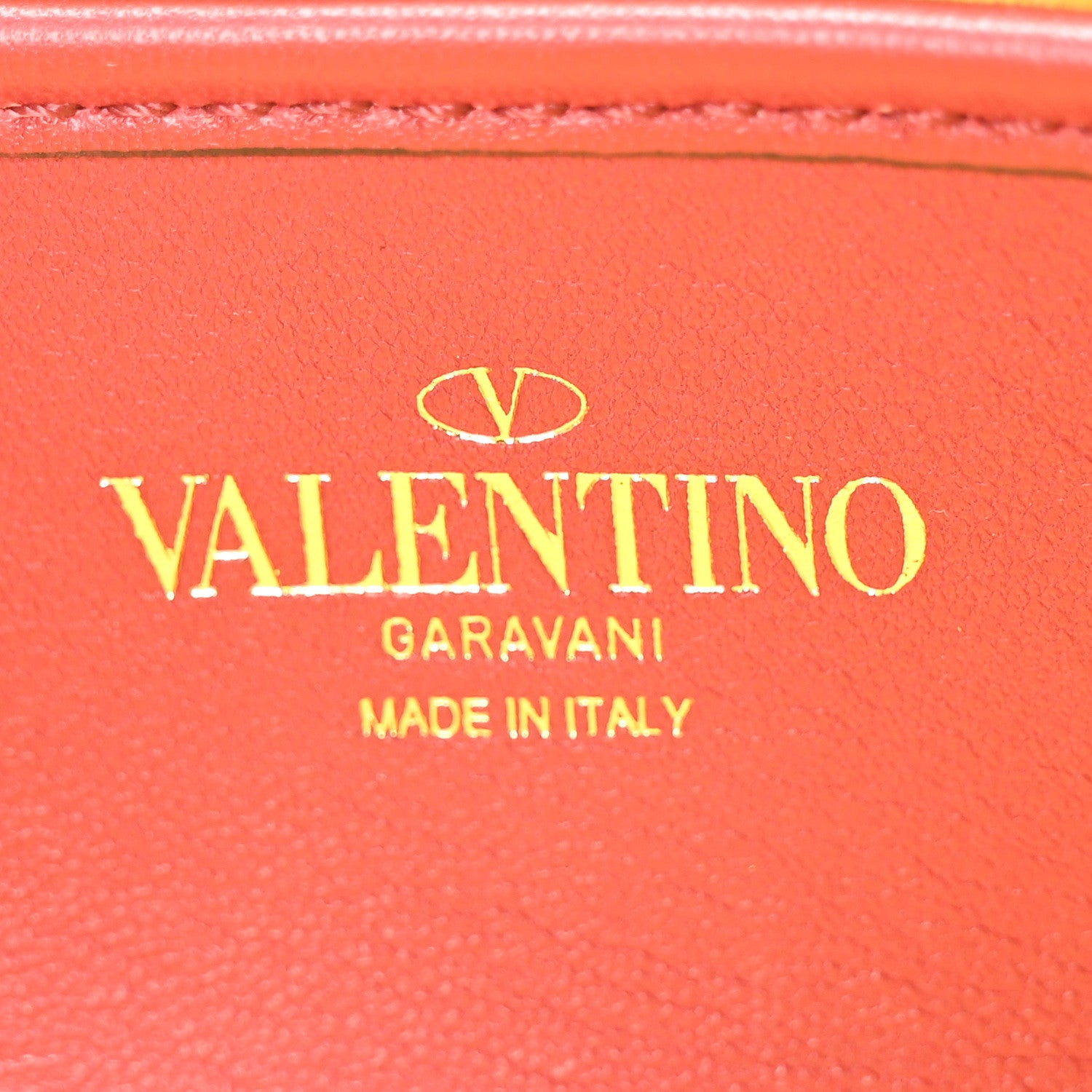 Valentino Garavani Nappa Small Rockstud Spike Shoulder Bag Yellow 6 of 9