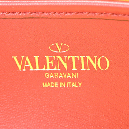 Valentino Garavani Nappa Small Rockstud Spike Shoulder Bag Yellow 6 of 9