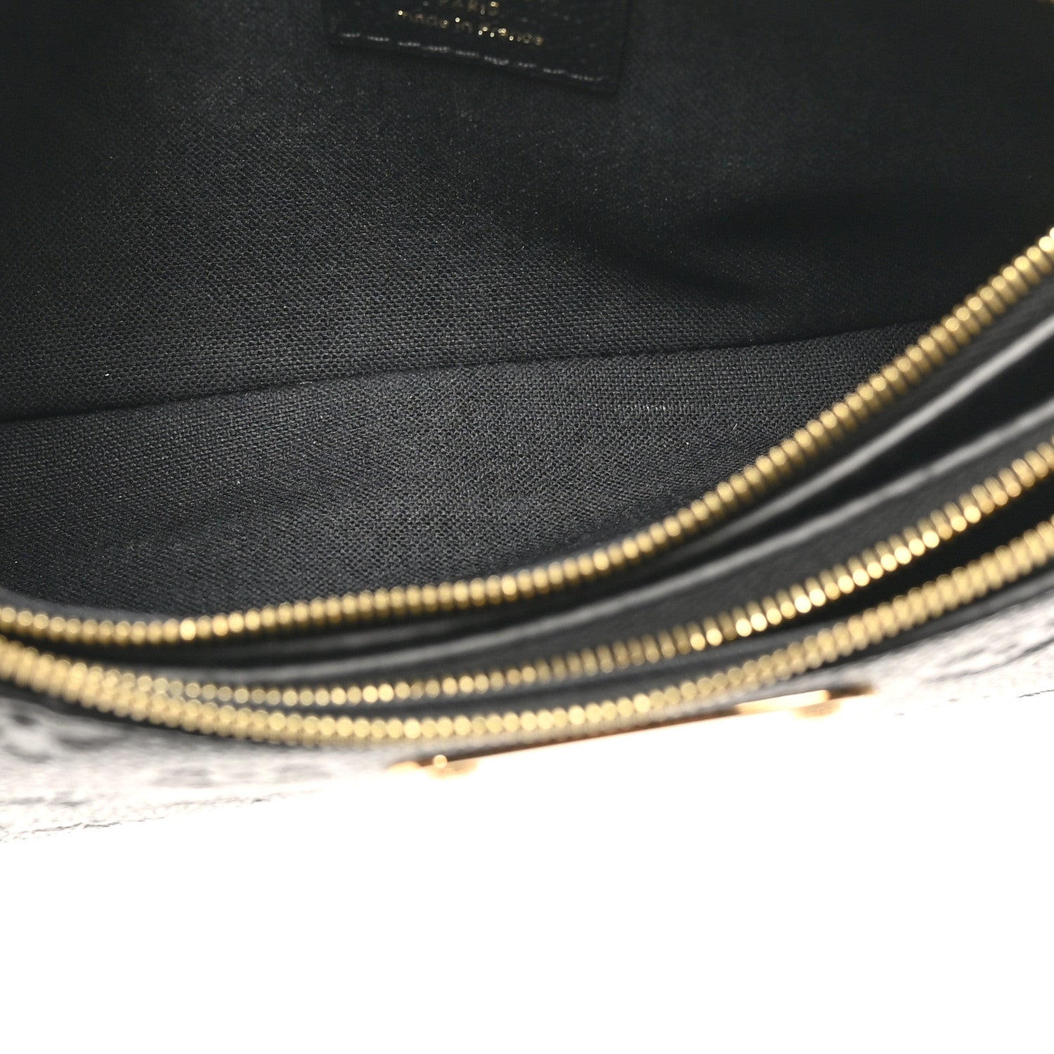 Louis Vuitton Empreinte Monogram Liv Pochette Black 5 of 10