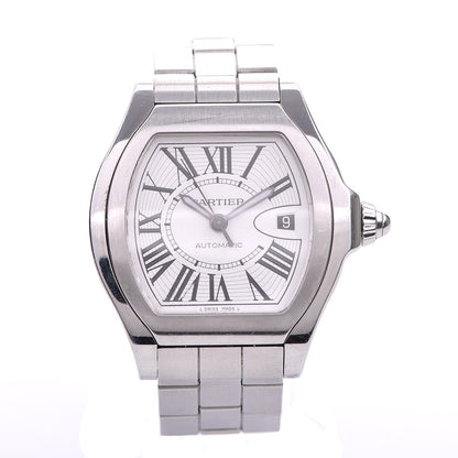 Cartier Stainless Steel 37mm Roadster Automatic Watch 1 of 8