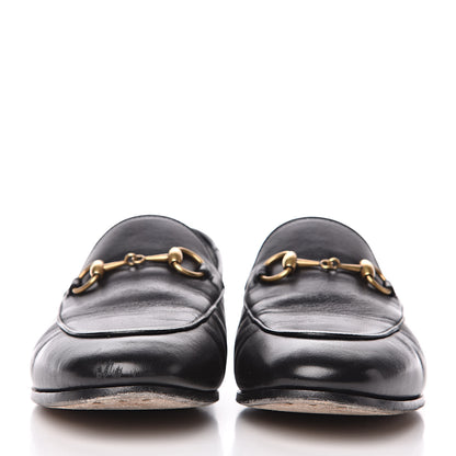Gucci Lambskin Womens Brixton Horsebit Loafers 36 Black 2 of 14