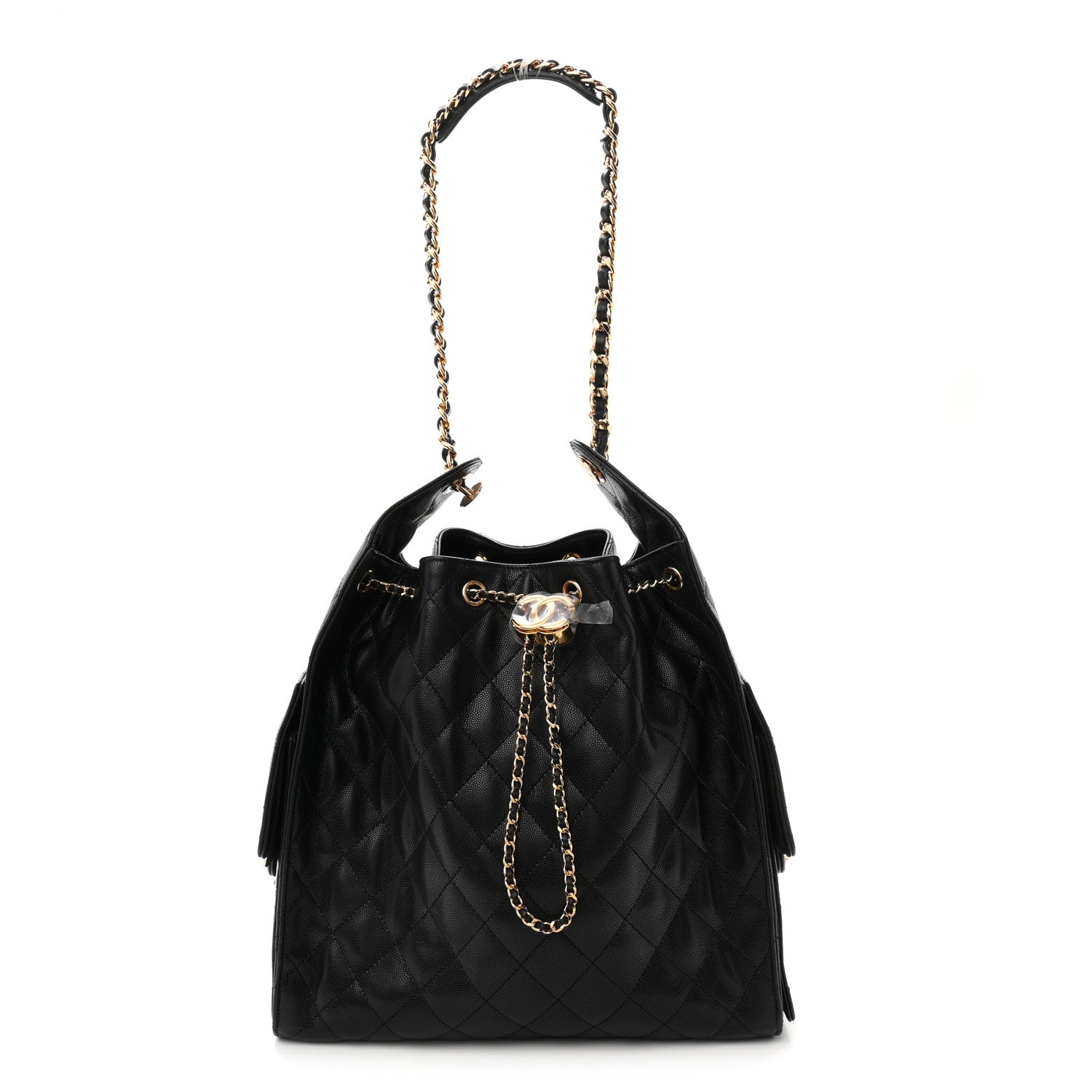 Chanel Caviar Quilted Medium Chanel 25 Handbag Black 1 of 12