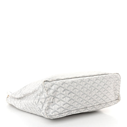 Goyard Goyardine Fidji Zip Hobo White 4 of 10