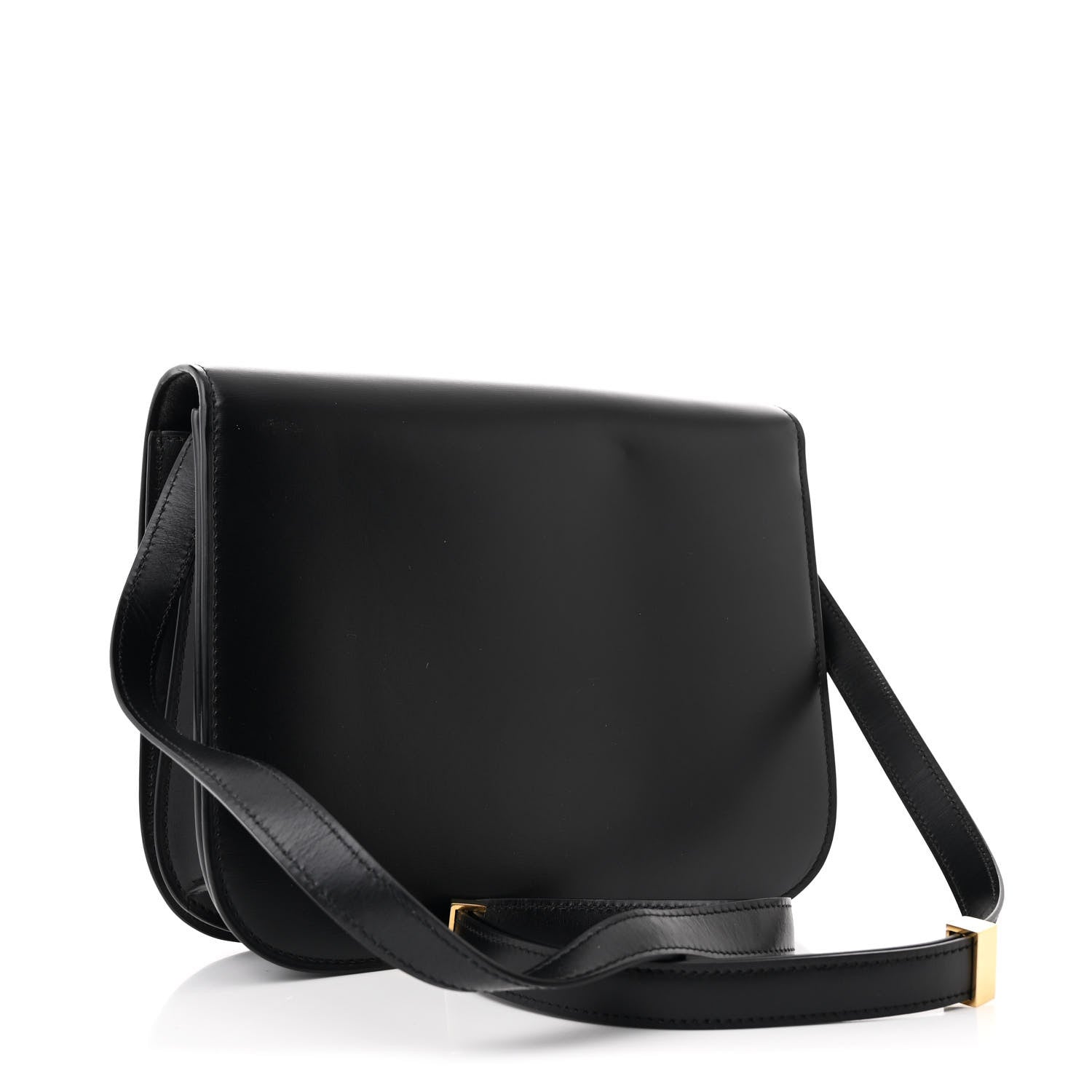 Celine Box Calfskin Medium Classic Box Flap Bag Black 3 of 12