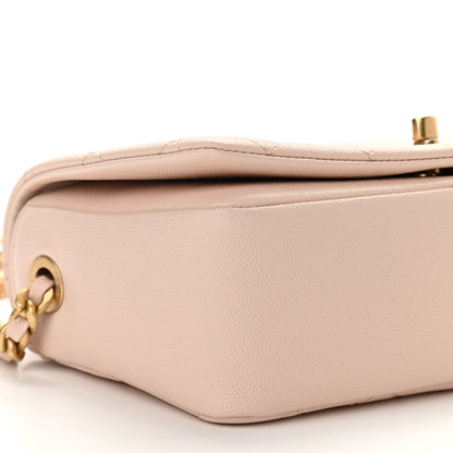 Chanel Caviar Quilted Small Fashion Therapy Flap Bag Beige 10 of 12