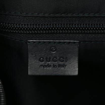 Gucci GG Supreme Monogram Medium Carry-On Duffle Bag Black Grey 6 of 12
