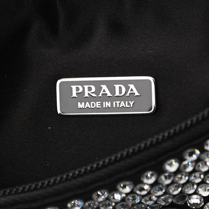 Prada Satin Crystal Mini Re-Edition 2000 Bag Cristal 6 of 11
