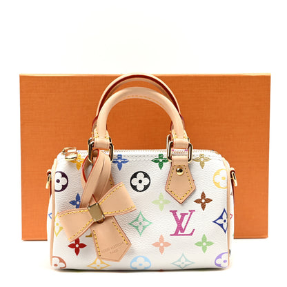 Louis Vuitton LV X TM Monogram Multicolor Nano Speedy White 10 of 10