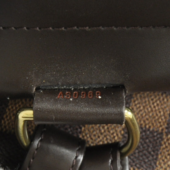 Louis Vuitton Damier Ebene Soho Backpack 9 of 9