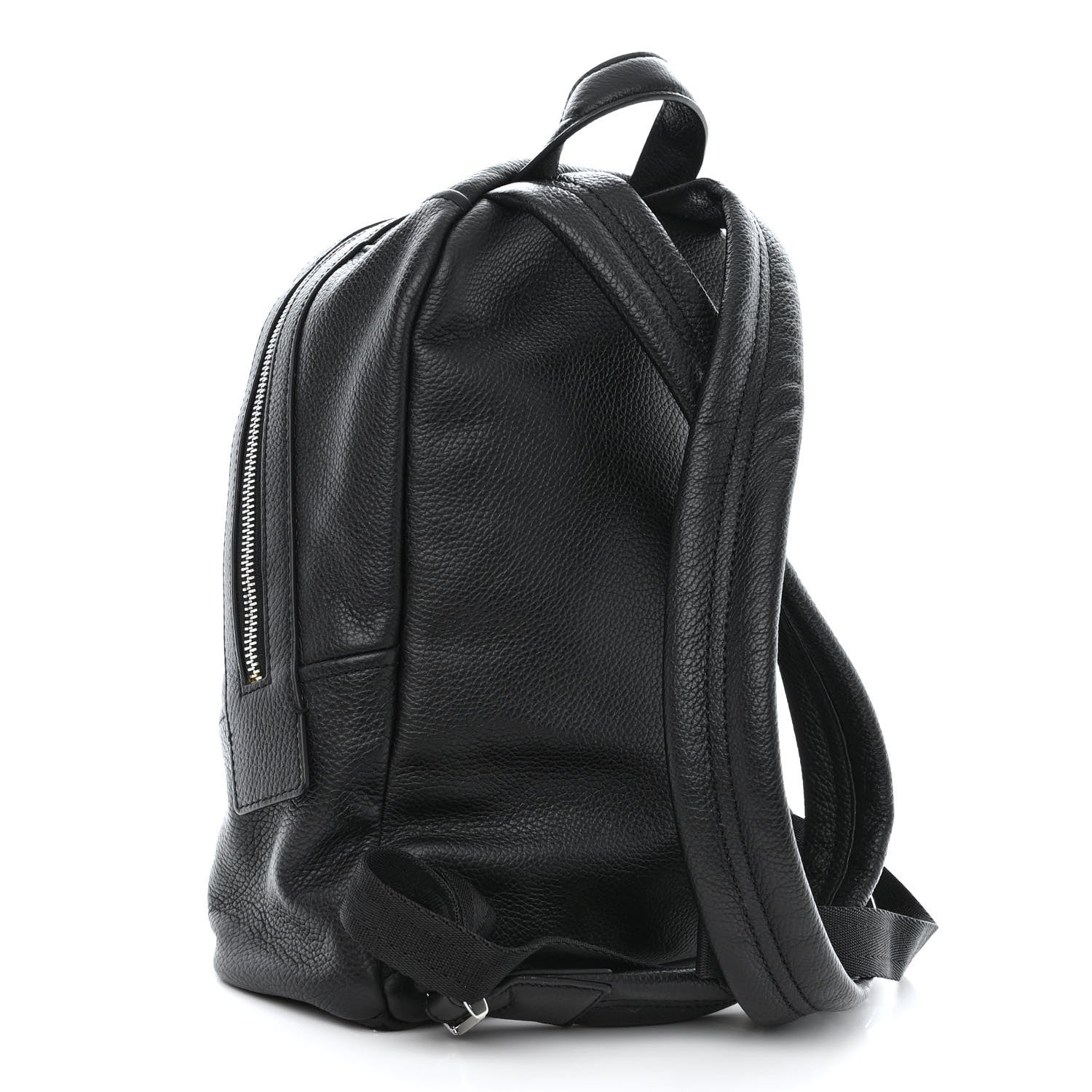 Marc Jacobs Pebbled Calfskin Biker Backpack Black 2 of 12
