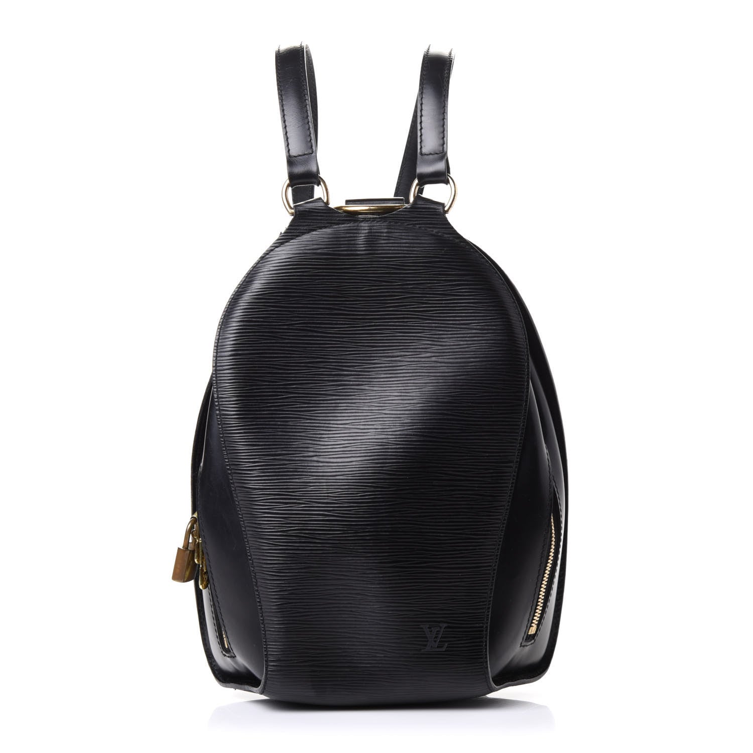 Louis Vuitton Epi Mabillon Backpack Black 2 of 20