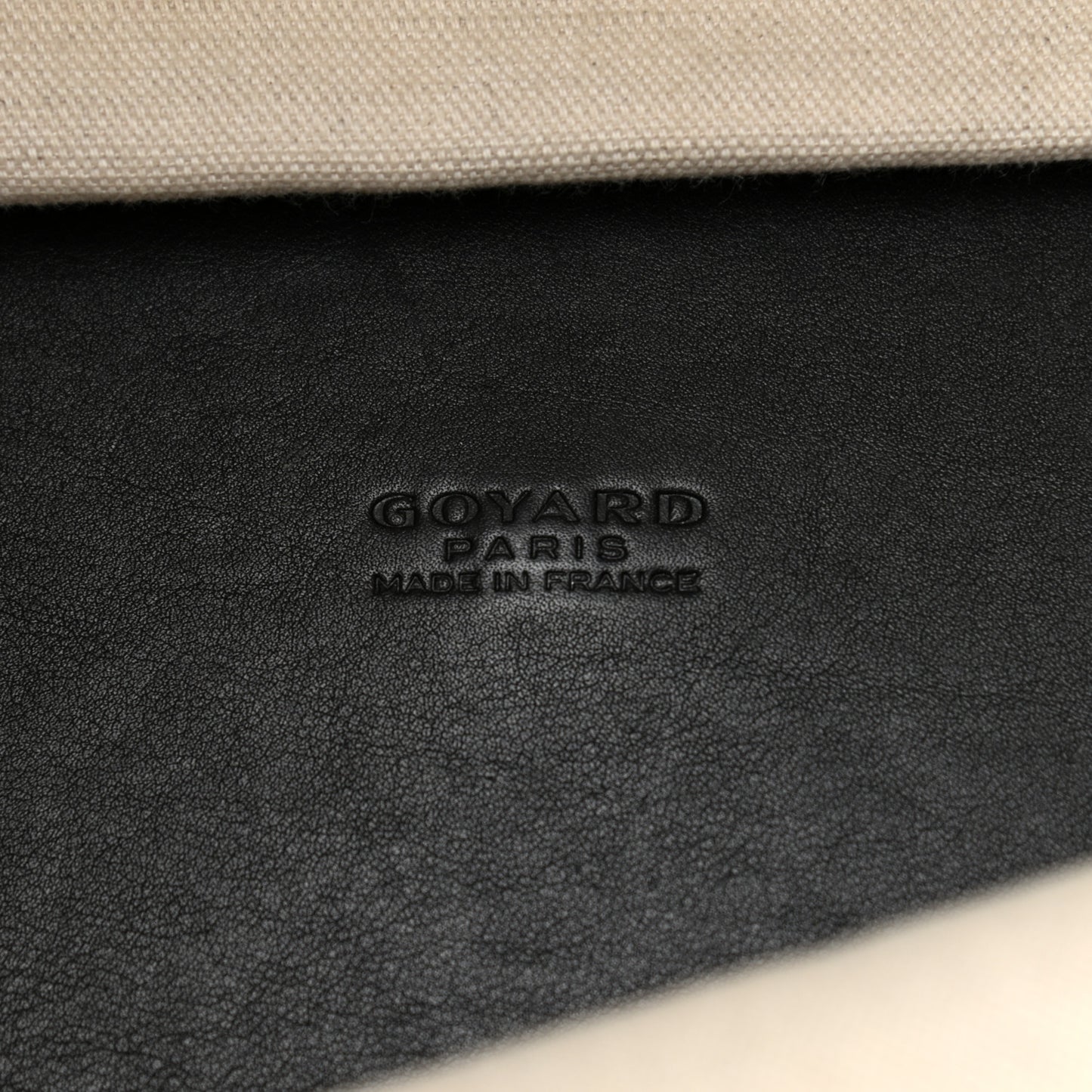 Goyardine Marquises Tote Black