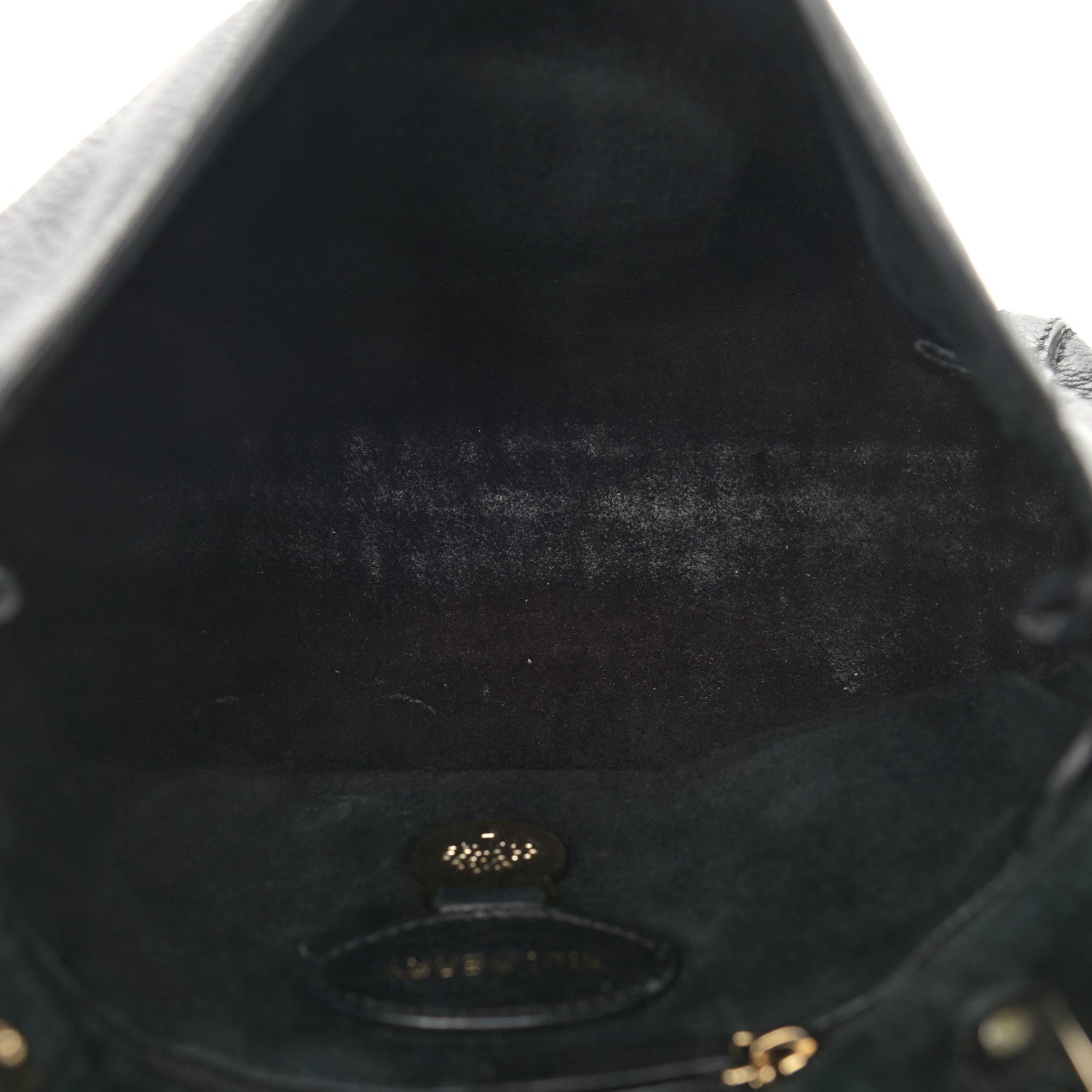 Mulberry Glossy Goatskin Small Lily Flap Black 5 of 18