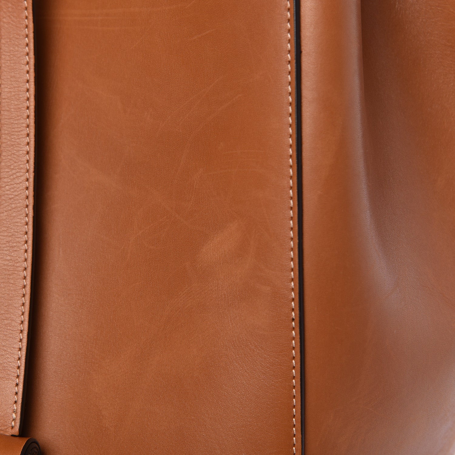 Celine Smooth Calfskin Medium Belt Cabas Phantom Brown 11 of 17