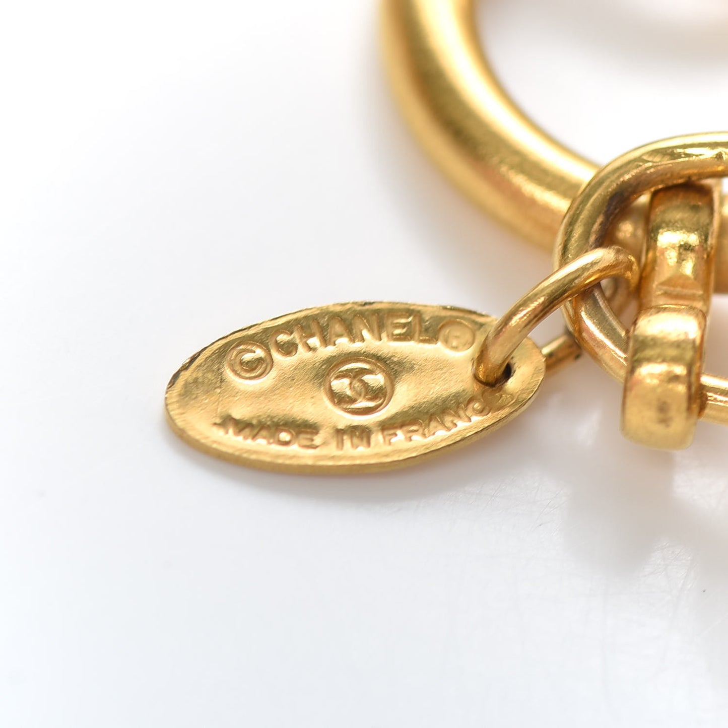 Metal Bijoux Charm Bracelet Gold