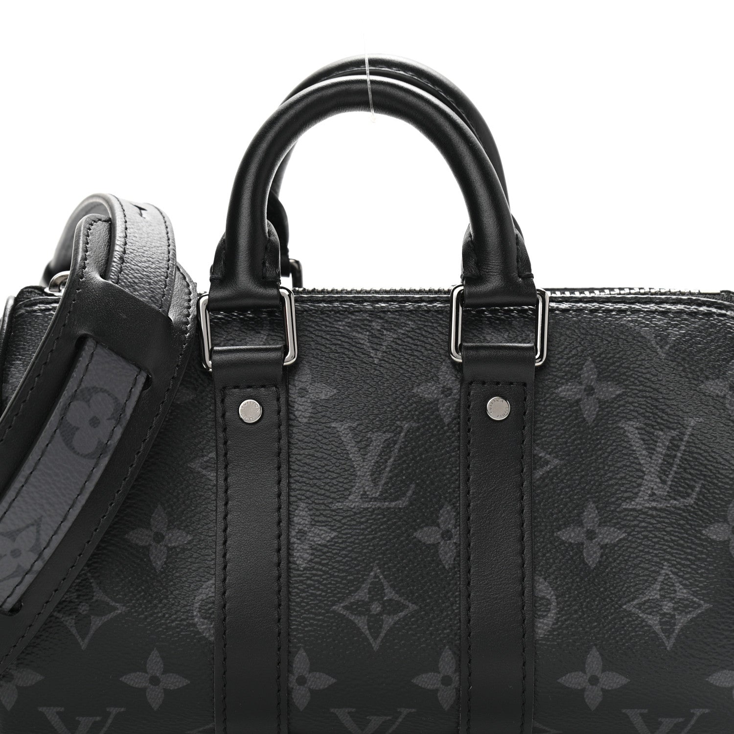 Louis Vuitton Reverse Monogram Eclipse Keepall XS Black 7 of 9