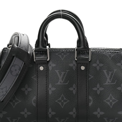 Louis Vuitton Reverse Monogram Eclipse Keepall XS Black 7 of 9