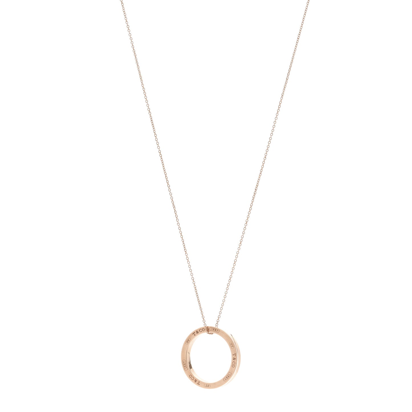Rubedo 1837 Circle Pendant Necklace