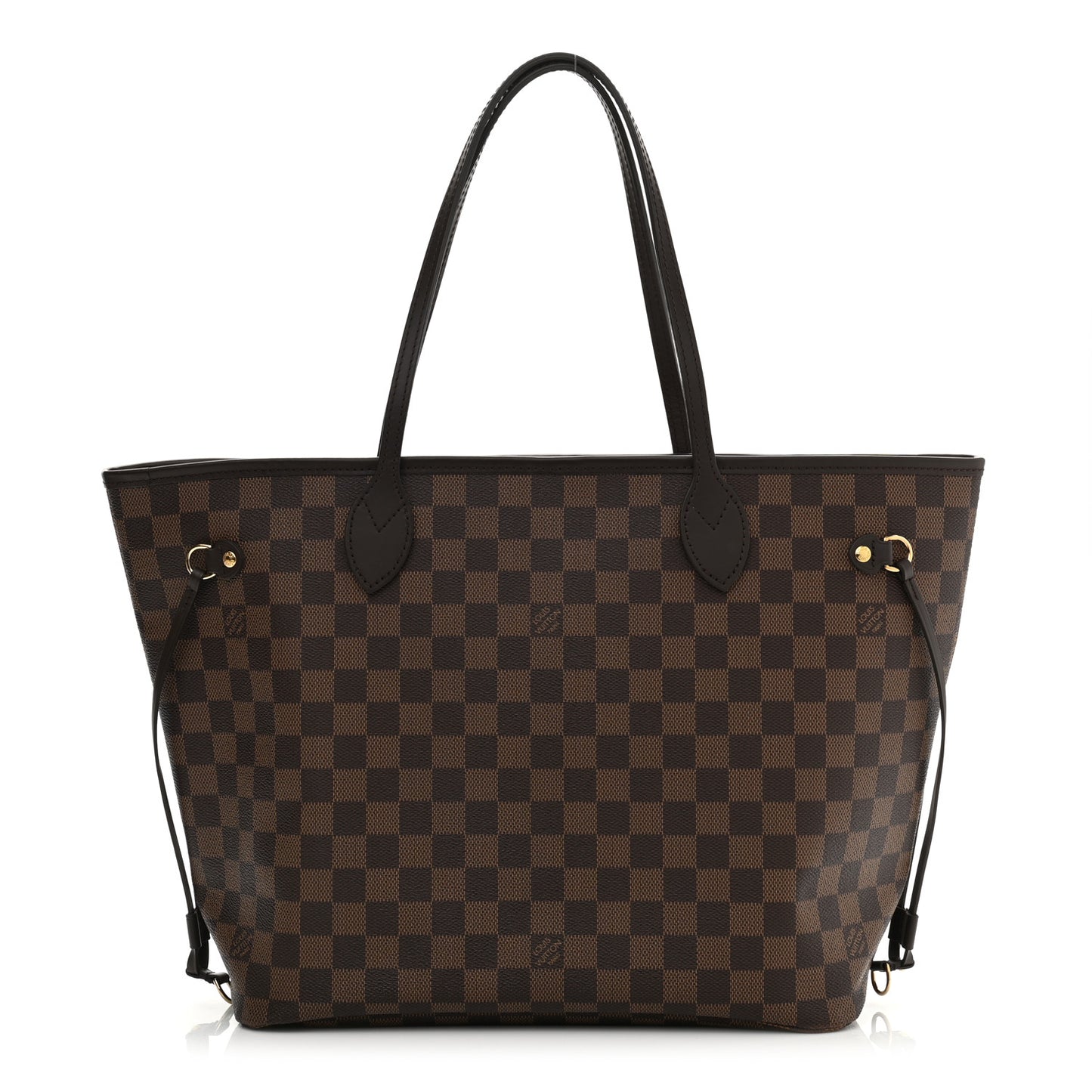 Damier Ebene Neo Neverfull MM Rose Ballerine