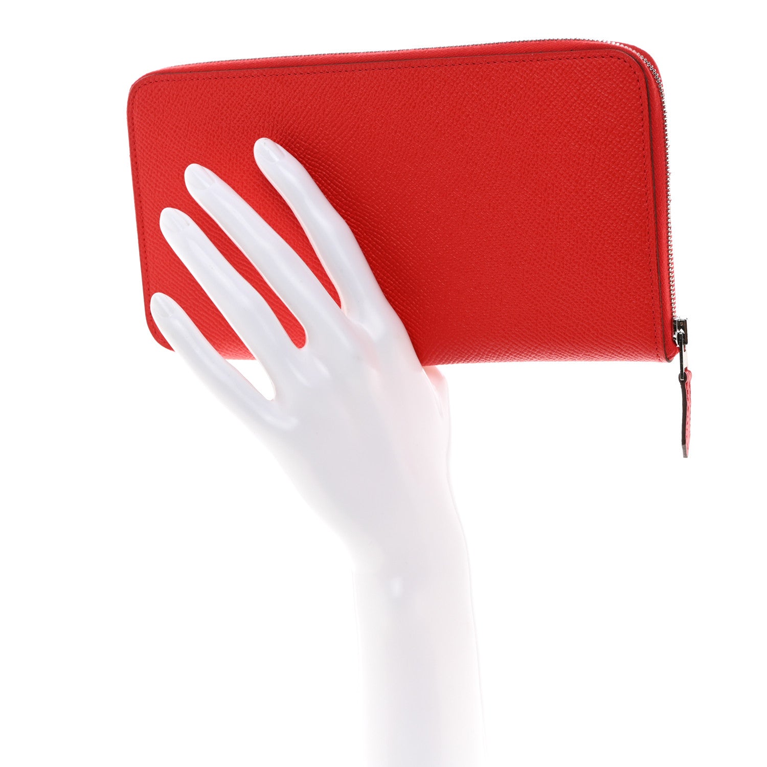 Hermes Epsom Azap Wallet Rouge de Coeur 2 of 8