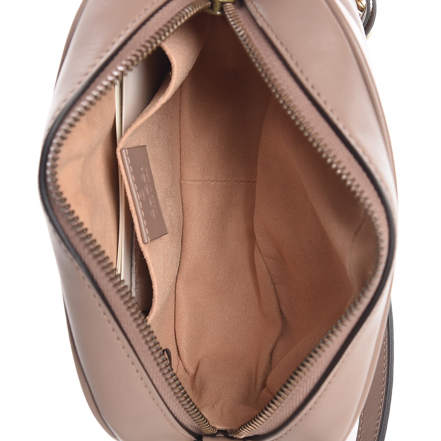 Gucci Calfskin Matelasse Mini GG Marmont Chain Shoulder Bag Nude 5 of 7