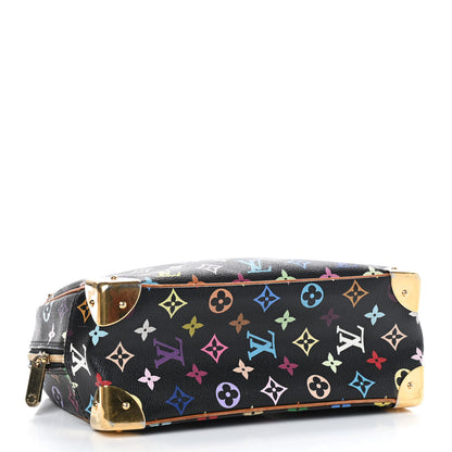 Louis Vuitton Monogram Multicolor Trouville Black 4 of 13